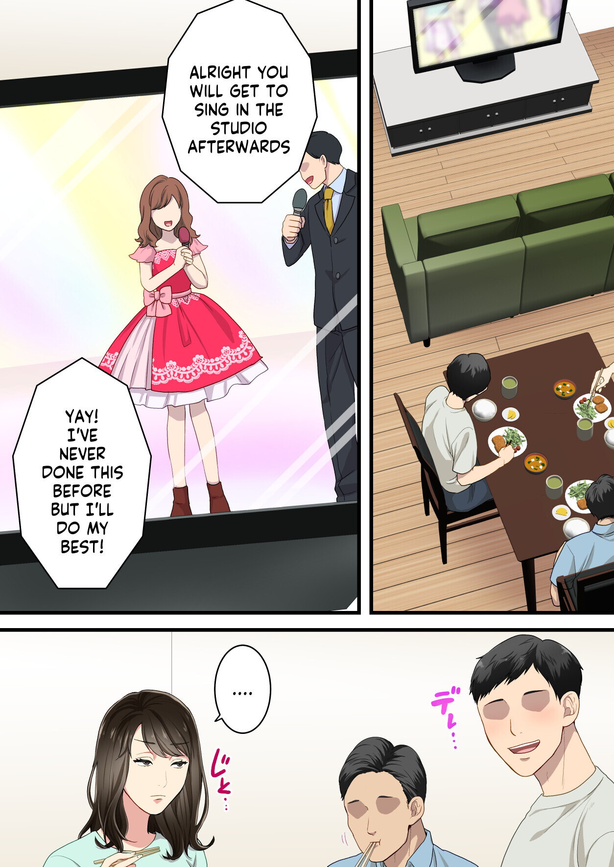 Hentai Manga Comic-Arguing mother and son who became a loving couple-Read-44